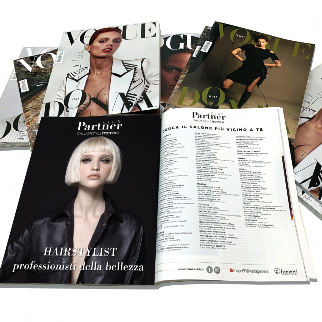 Partner Club Italian Style in edicola su VOGUE ITALIA di Maggio